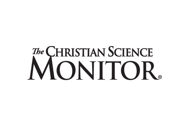 Anne and Brian Bercht in Christian Science Monitor